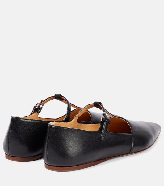 Lola leather ballet flats