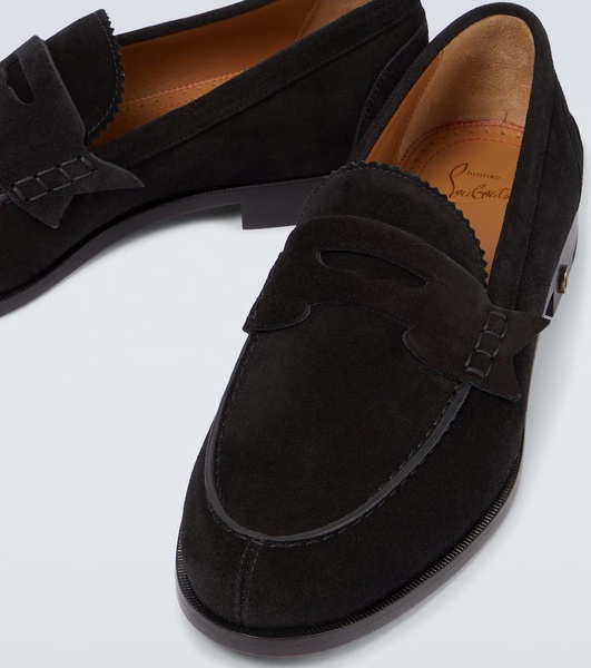 Suede loafers