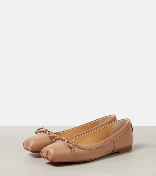 Mamadrague leather ballet flats