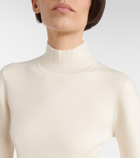 Straun wool and cashmere turtleneck sweater