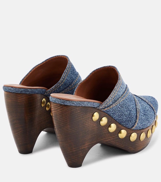 Le Sabot denim mules