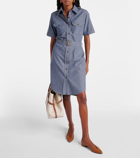 Annalisa chambray dress