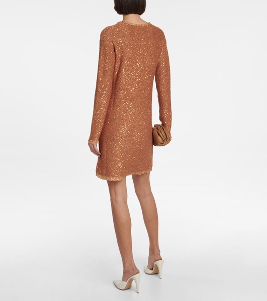 Kastri sequin-embellished minidress