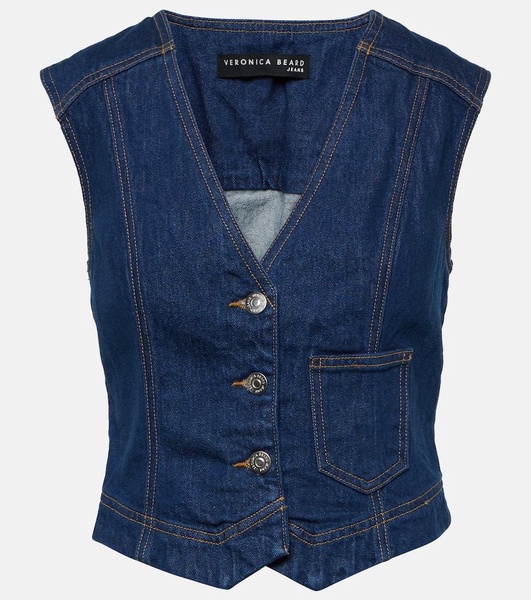 Valeria denim vest