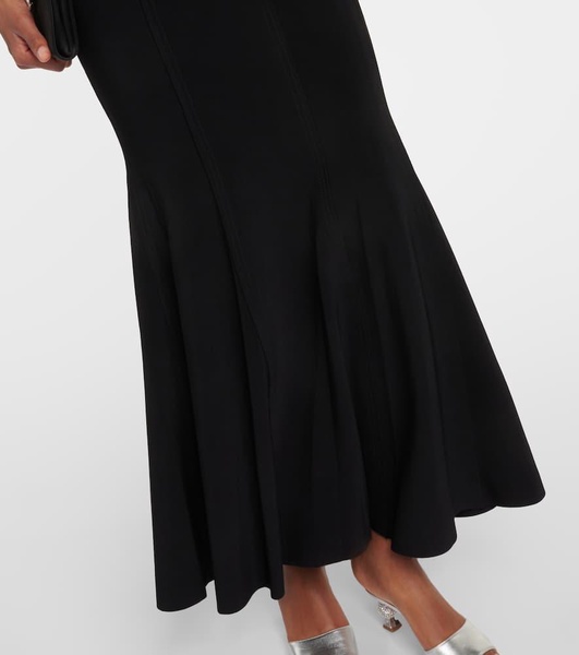 Jersey maxi dress