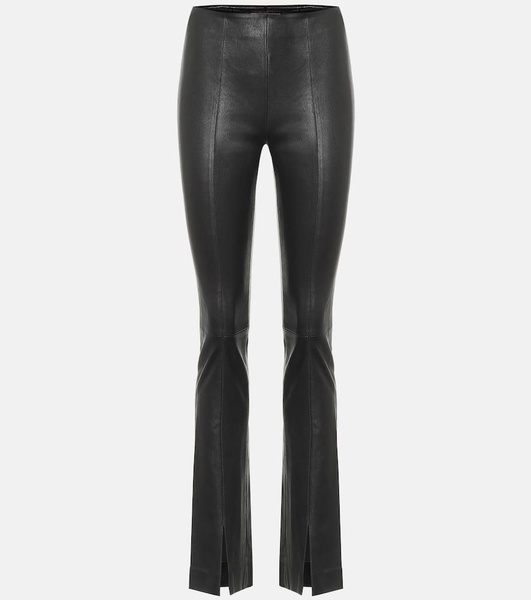 Vegas Strip skinny leather pants