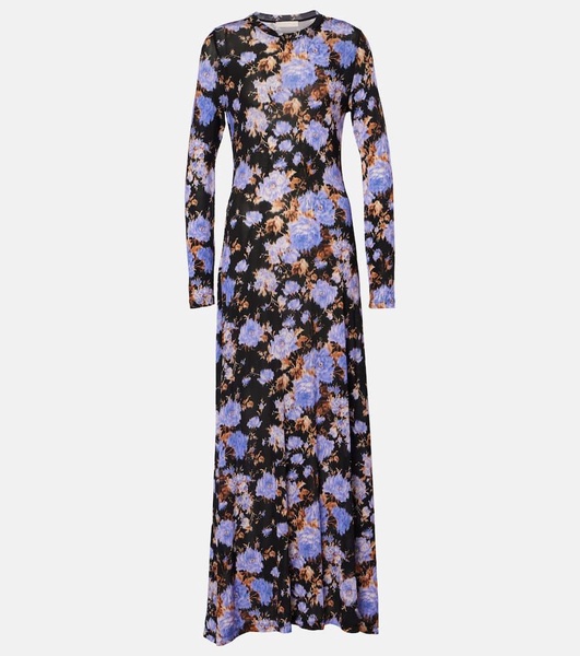 Amari floral maxi dress