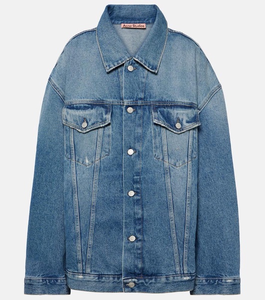 Oversized denim jacket