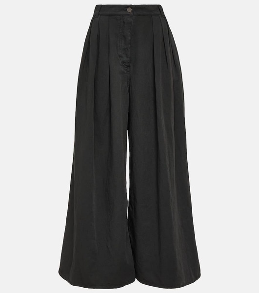 Criselle high-rise wide-leg jeans