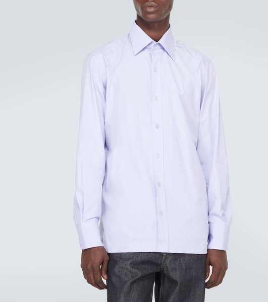 Cotton poplin shirt