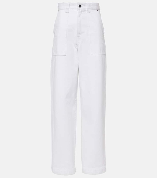 Hewitt high-rise barrel-leg jeans