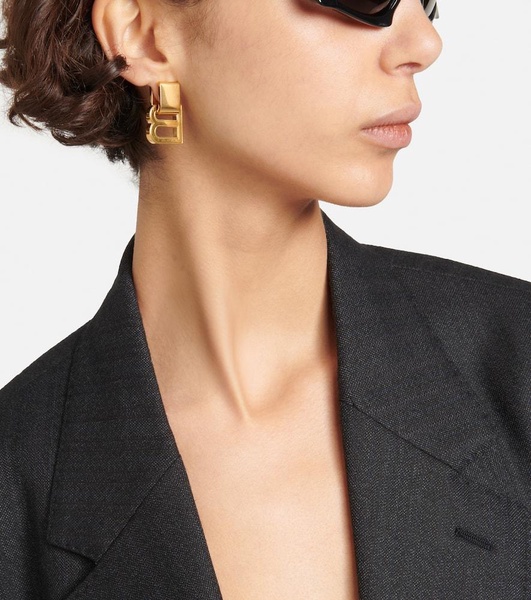 Logo earrings