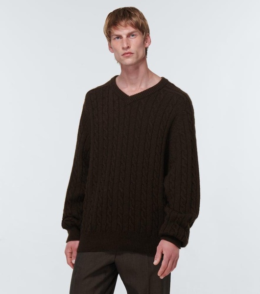 Domas cable-knit cashmere sweater