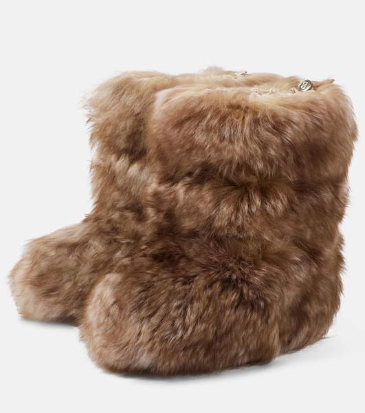 Les Arcs shearling snow boots