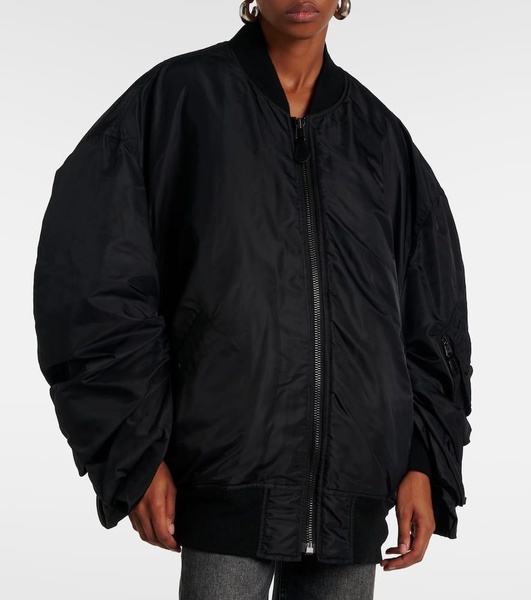 Twill bomber jacket