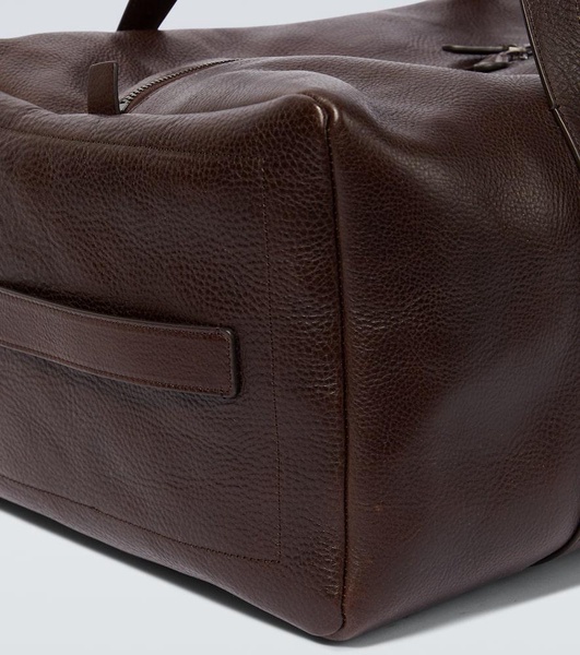 Gio leather duffel bag