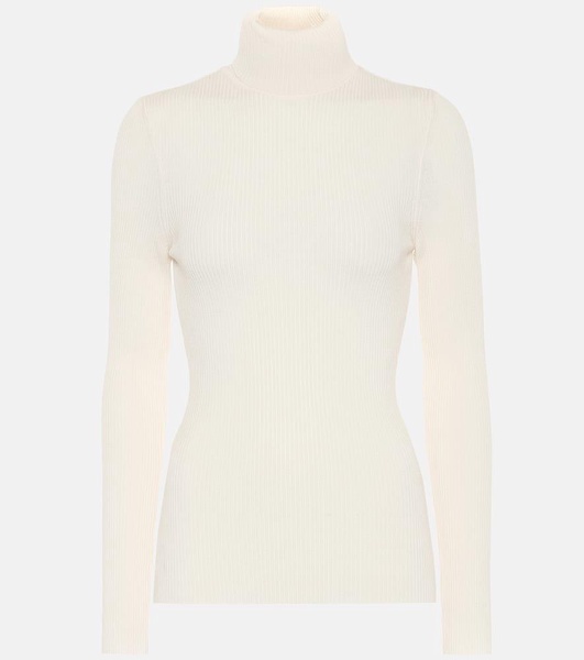 Wool turtleneck sweater