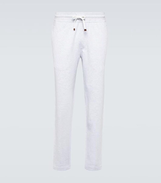 Cotton-blend sweatpants