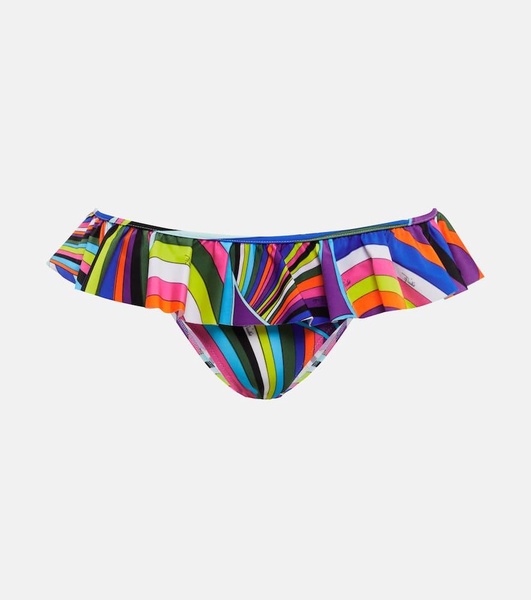 Iride ruffled bikini bottoms