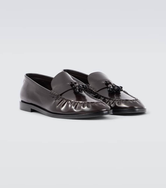 Classic leather loafers