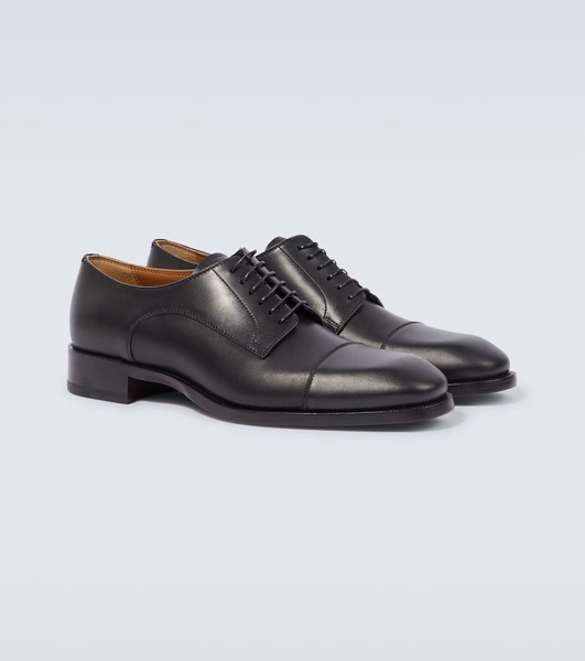 Cortomale leather Derby shoes