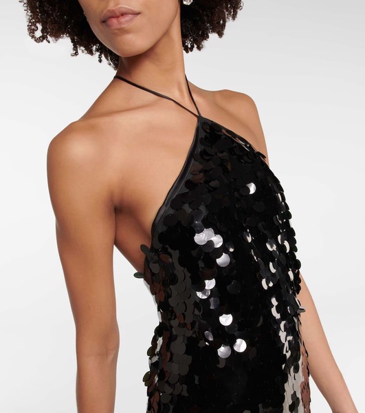 Nunni sequined slip dress