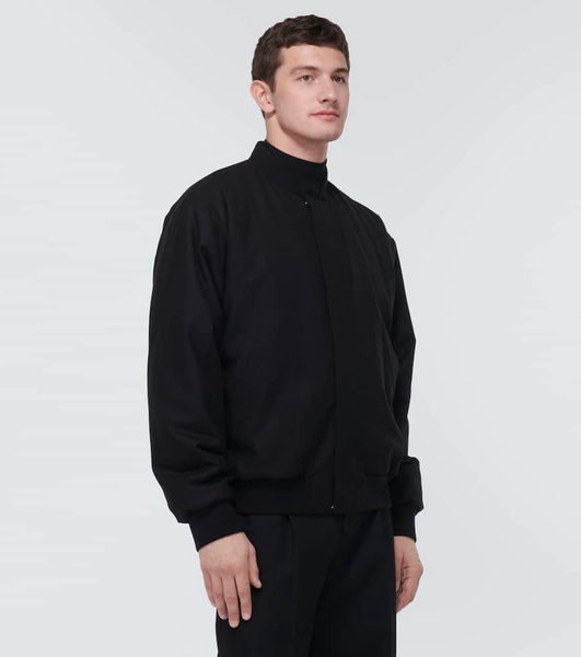 Craig cashmere-blend bomber jacket