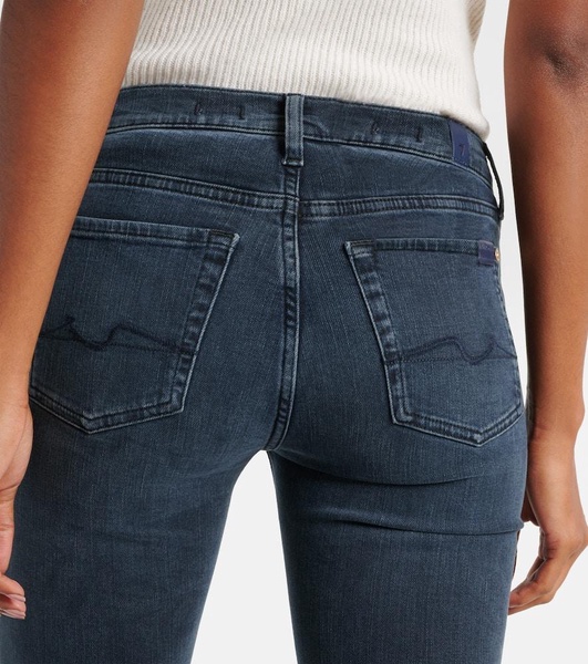 Low-rise skinny jeans