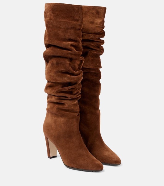 Calasso 90 suede knee-high boots