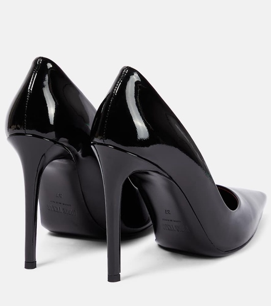 Paris patent leather pumps