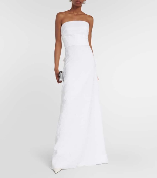 Bridal Pavento taffeta gown