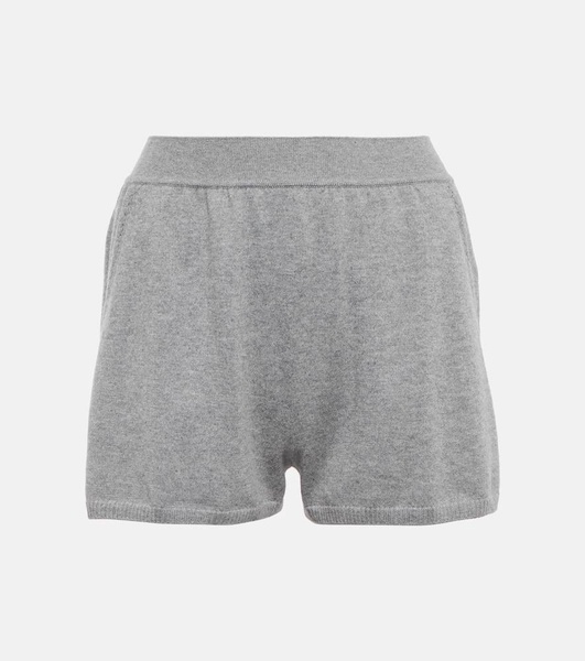 Ajour cashmere shorts