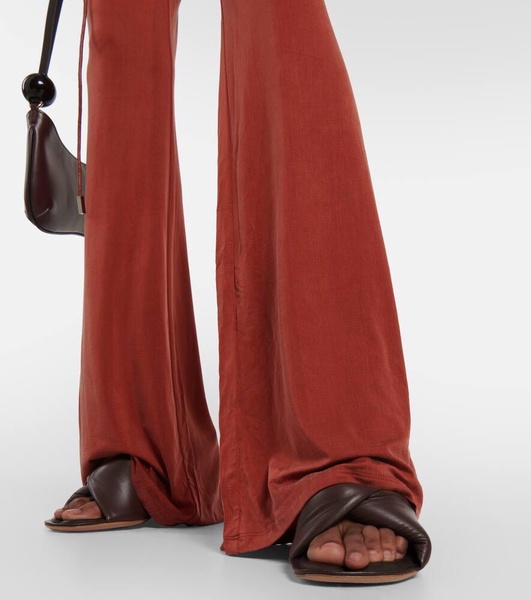 Le Pantalon Espelho flared pants