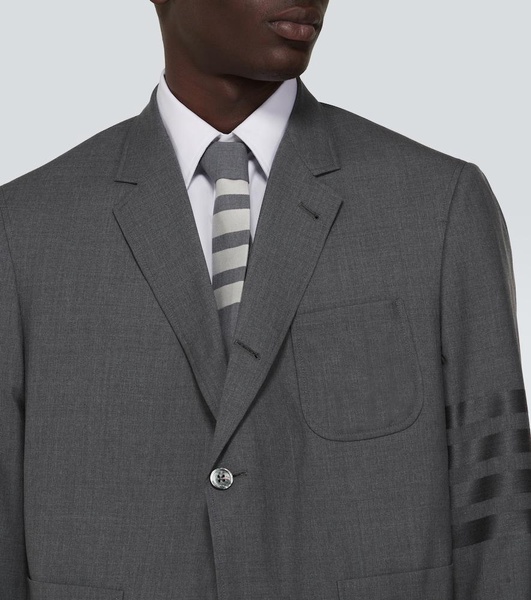 Shrunken Sack 4-Bar wool blazer