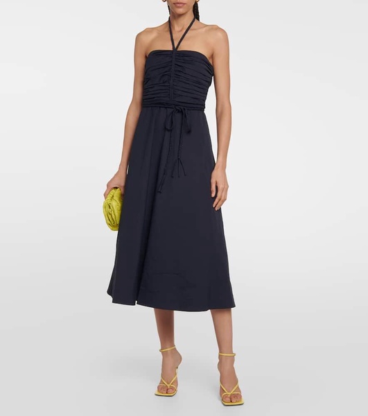 Tucker cotton midi dress