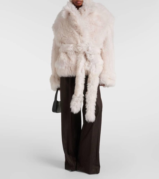 Rioni oversized shearling jacket