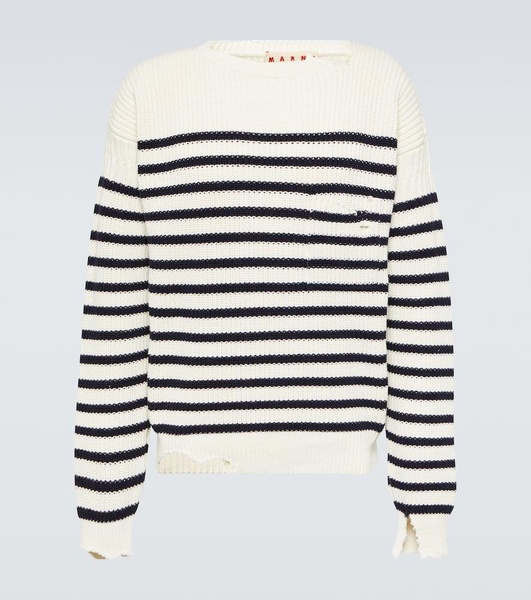 Striped wool sweater