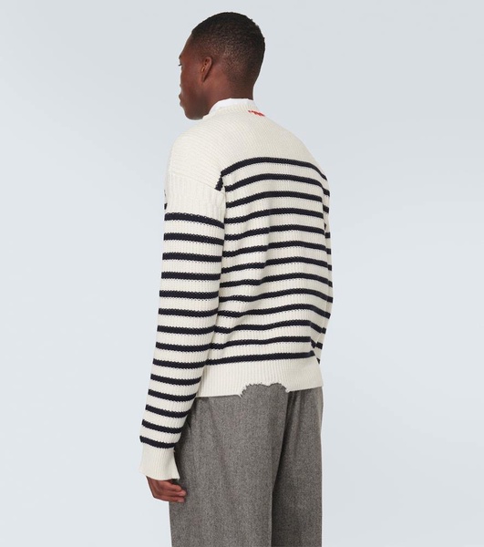 Striped wool sweater