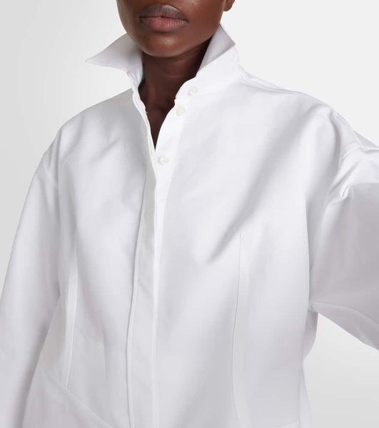 Cotton poplin shirt