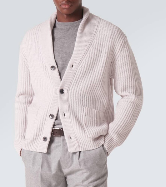 Wool and cashmere cardigan