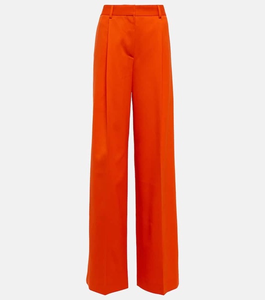 Dale high-rise wool pants