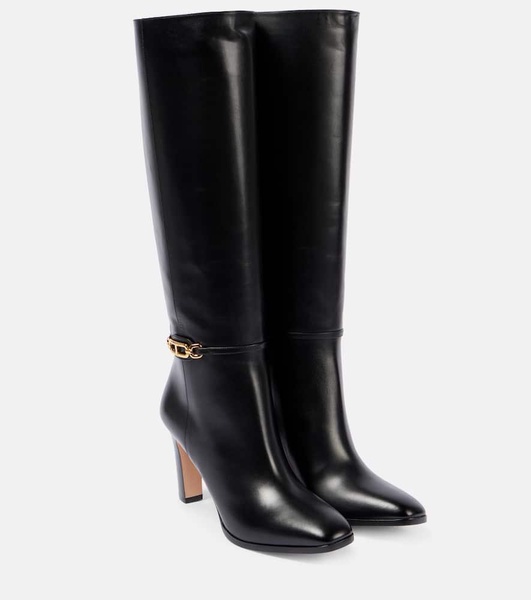 Whitney leather knee-high boots