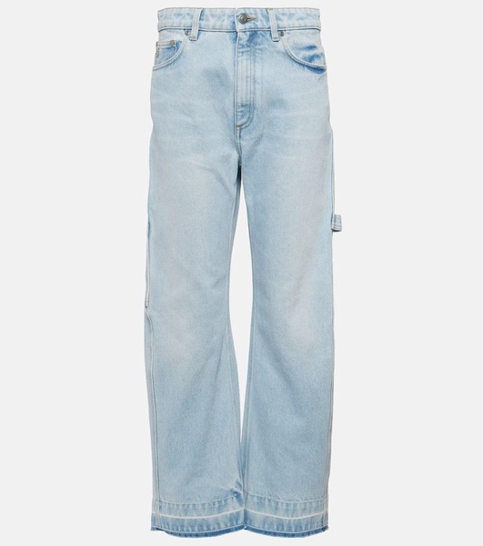 High-rise boyfriend jeans