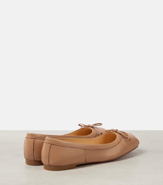 Mamadrague leather ballet flats