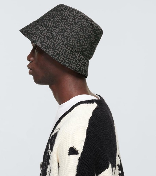 Reversible Anagram jacquard bucket hat