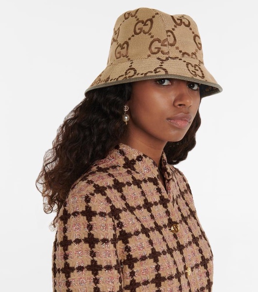 GG Supreme canvas bucket hat