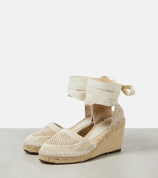 Alfafi raffia espadrille wedges