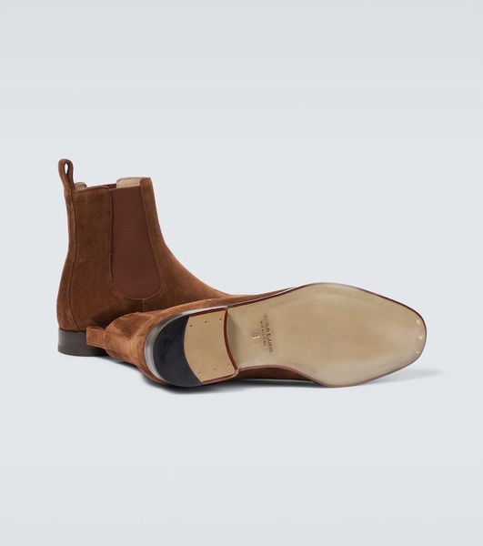 Delsa suede Chelsea boots