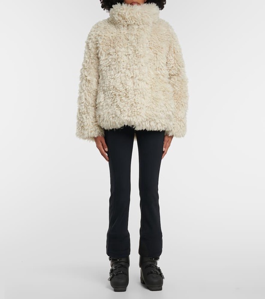 Woolly faux fur jacket