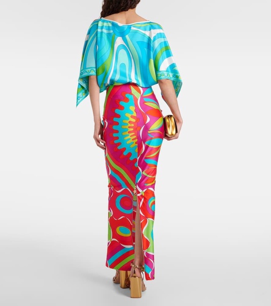 Bersaglio maxi skirt